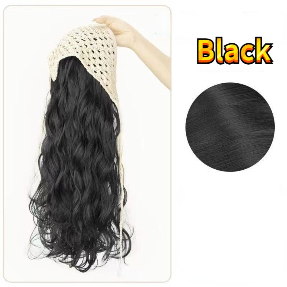 Headband Summer Knit - Diadema de peluca integrada de 65