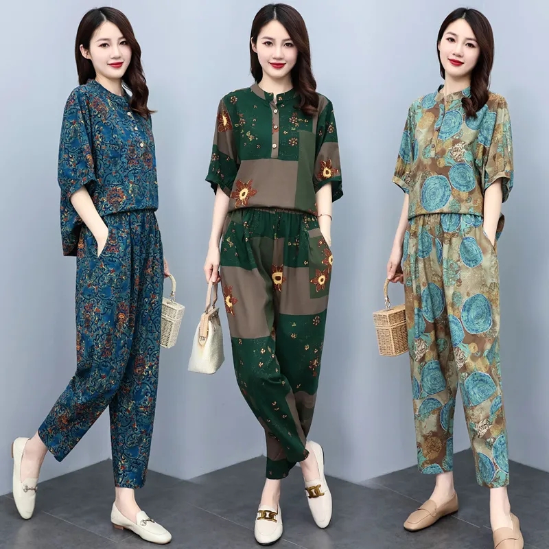 Linen Pant Wide - Trajes de Verano para Madres de