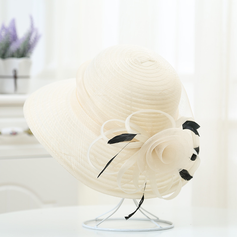 Hat Floppy Wide - Sombrero elegante de ala ancha de