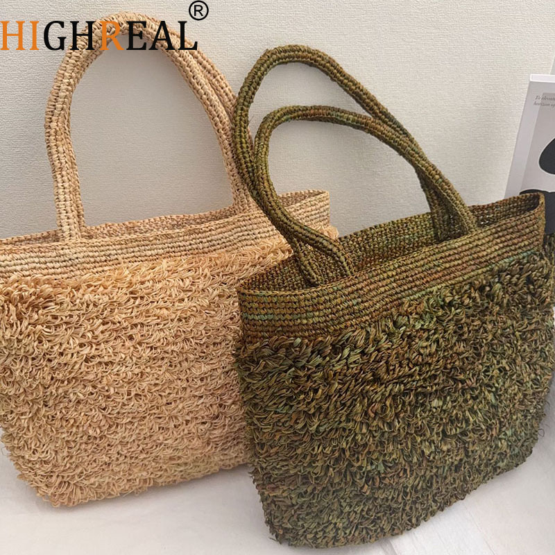 Crochet Bag Raffia - Bolso de Rafia de Lujo, Bolso