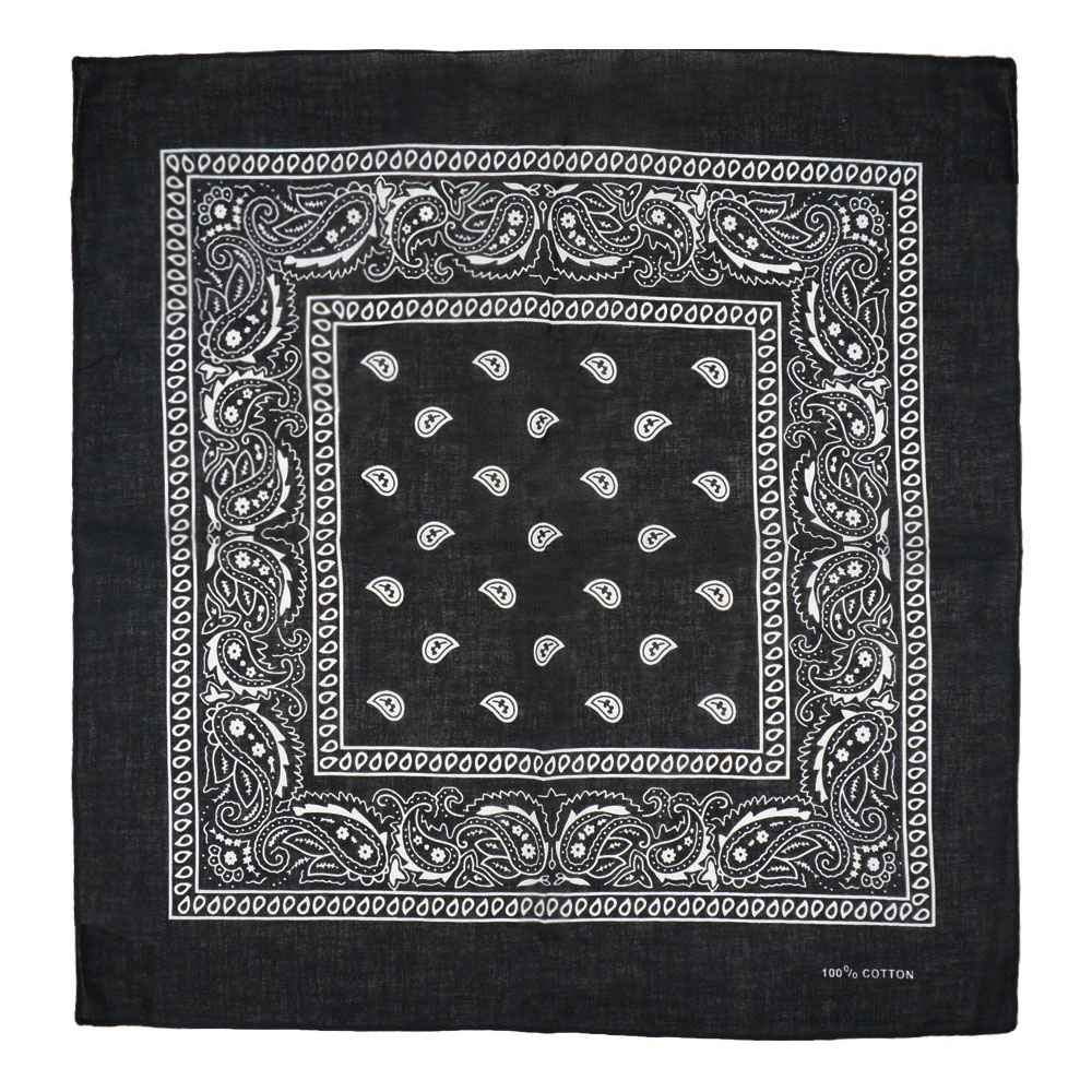 Headband Summer Knit - 100% de algodón Paisley Bandana bohemia
