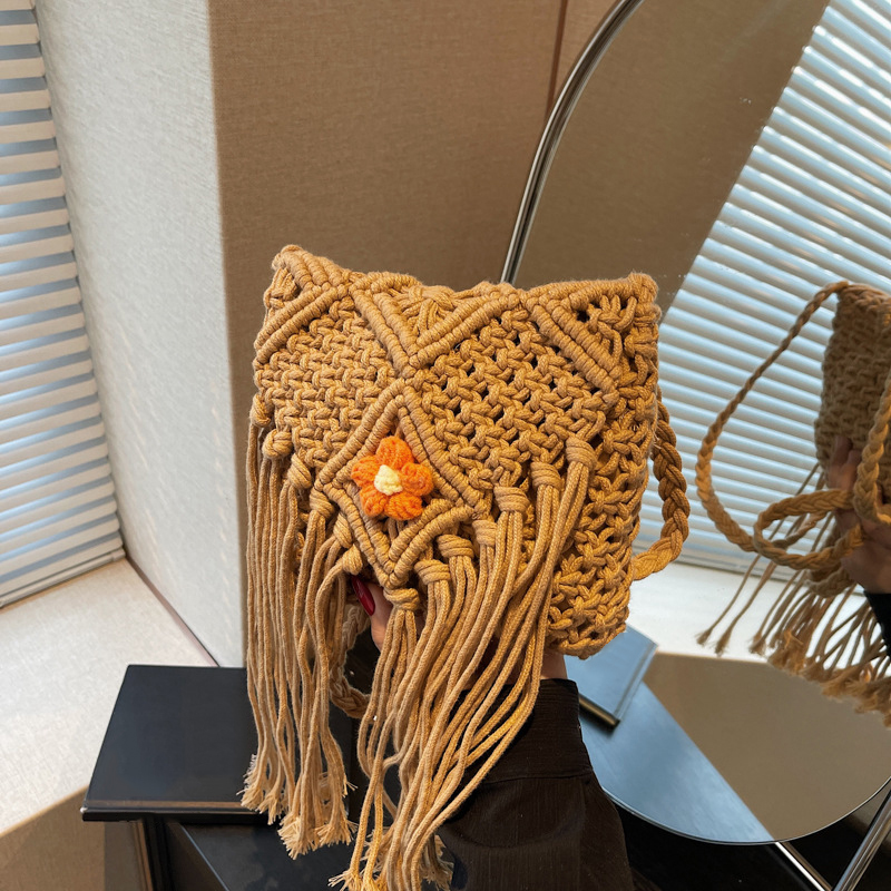 Bolsos de verano para mujer, b - Crochet Bag Raffia reseña y precio