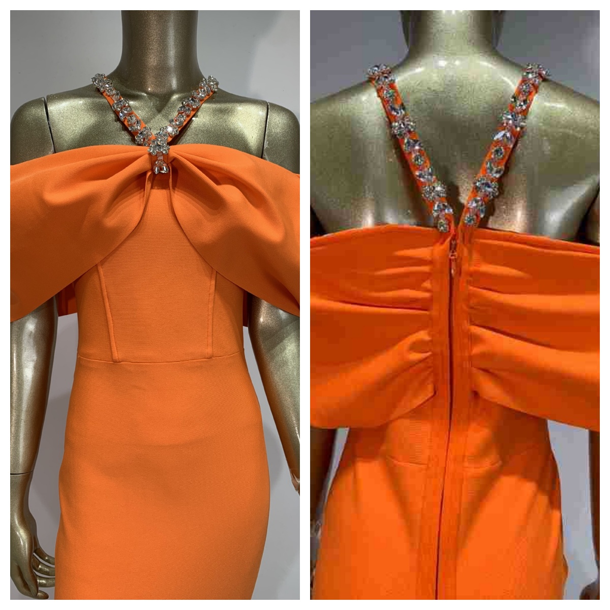 Vestido Maxi Halter con Pedrer - Maxi Dress Halter reseña y precio