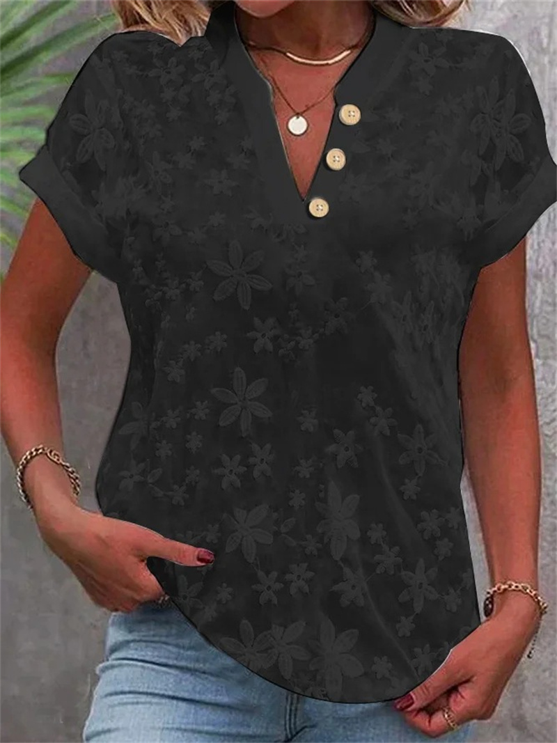 Blusa blanca con bordado Flora - Romper Floral Print reseña y precio