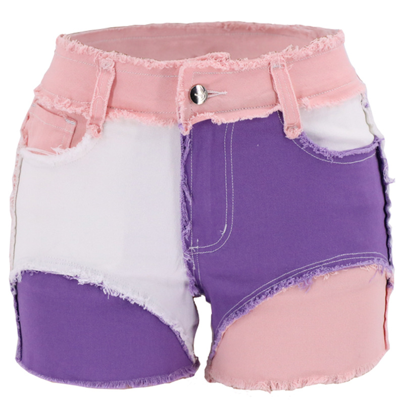 Pantalones Cortos de Mezclilla - Shorts Denim Frayed reseña y precio