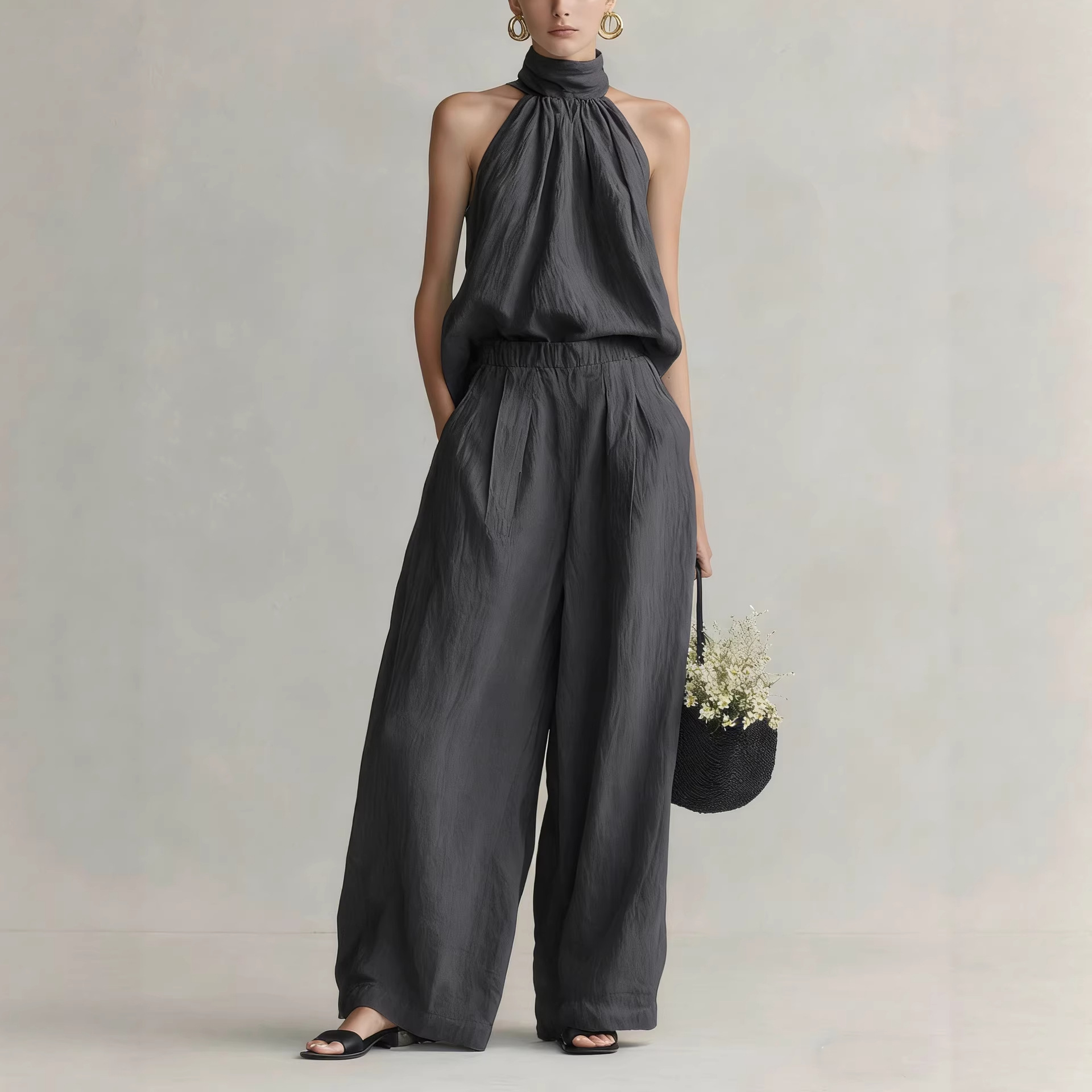 Conjunto de Verano 2026 para M - Linen Pant Wide reseña y precio