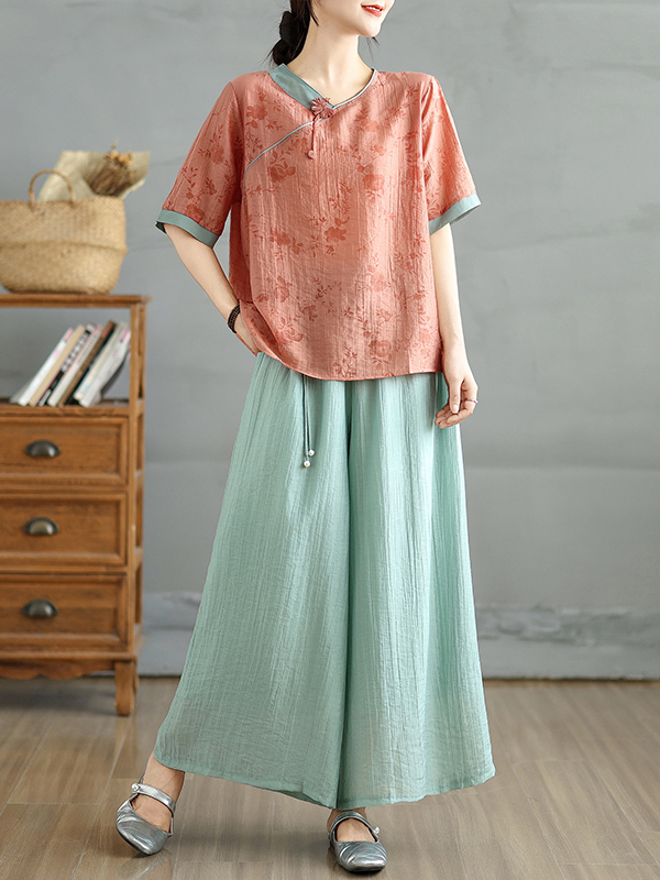 Conjunto de Dos Piezas para Mu - Linen Pant Wide reseña y precio