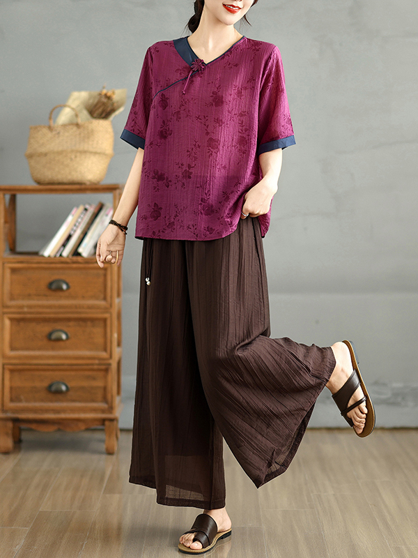 Conjunto de Dos Piezas para Mu - Linen Pant Wide reseña y precio
