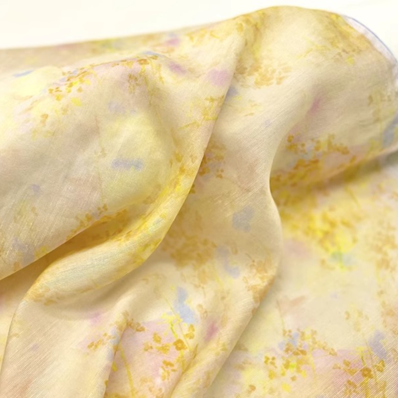 Tela de ramio de seda con esta - Kimono Sheer Floral reseña y precio