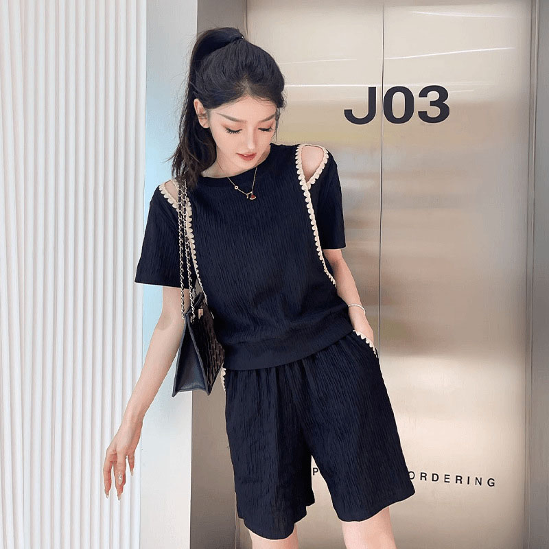 Conjunto de dos piezas de cami - Blouse Off Shoulder reseña y precio