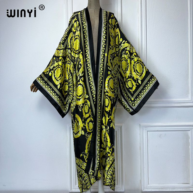 WINYI-vestidos africanos con e - Cover Up Kaftan reseña y precio