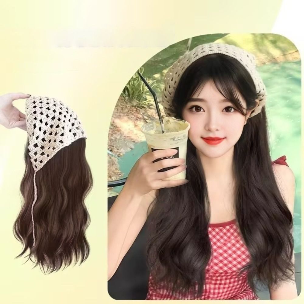 Diadema de peluca integrada de - Headband Summer Knit reseña y precio