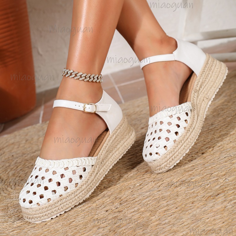 Sandalias de cuña de esparto t - Wedge Espadrille Women reseña y precio