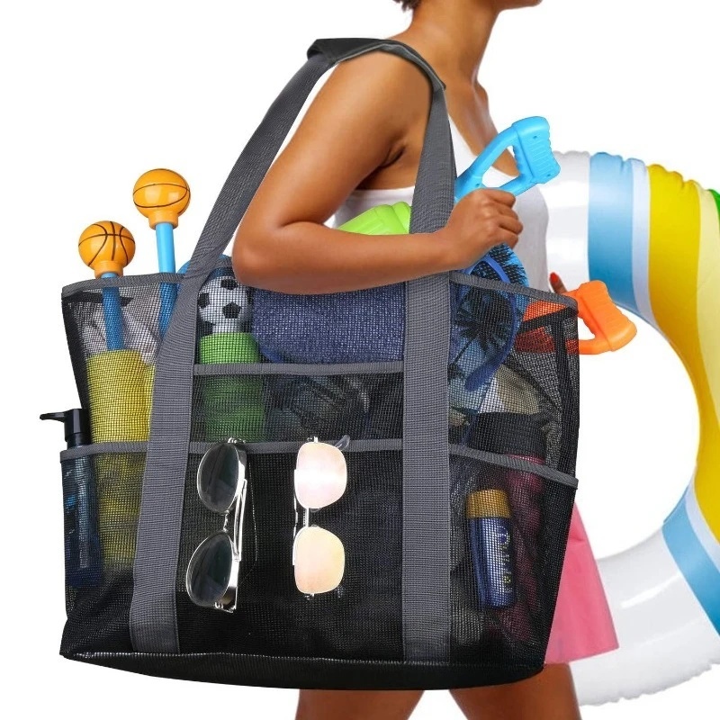 Bolsa de Playa de Malla de Gra - Tote Bag Beach reseña y precio