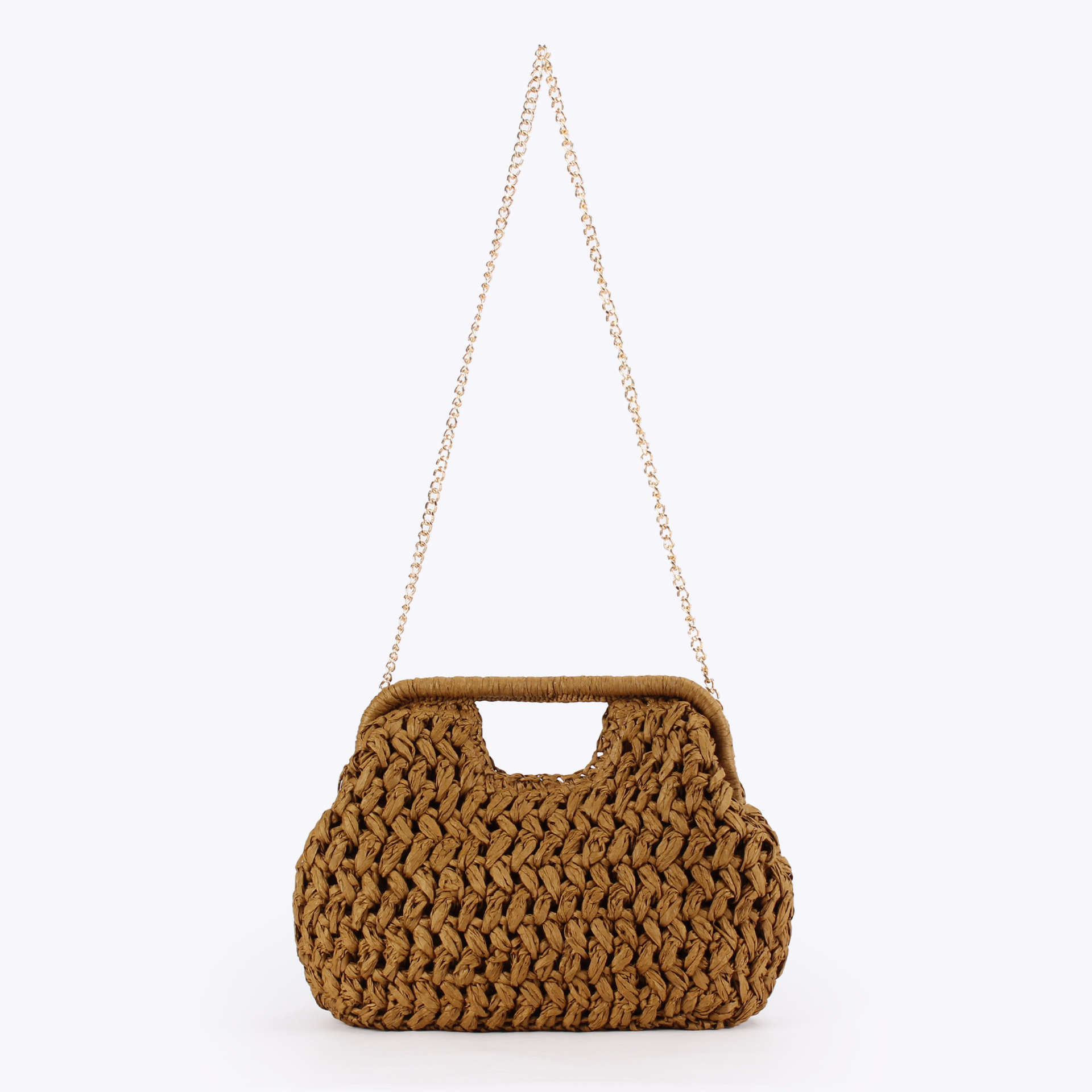 Elegante Bolso de Mano Tejido  - Crochet Bag Raffia reseña y precio