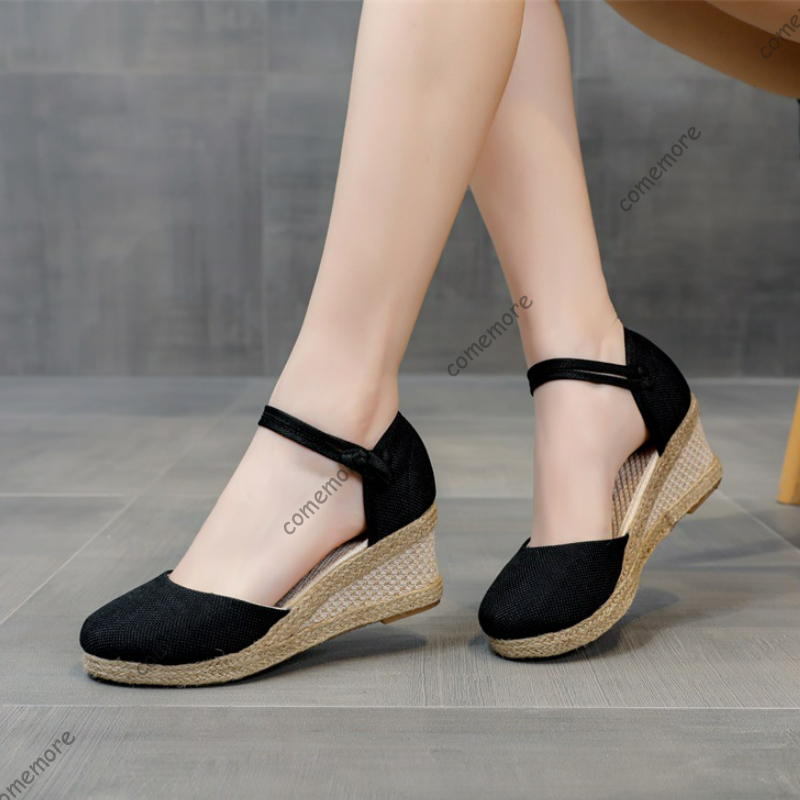 Comemore Sandalias Tacón alto  - Wedge Espadrille Women reseña y precio