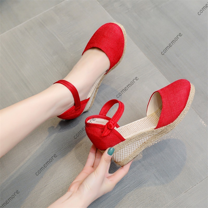 Comemore Sandalias Tacón alto  - Wedge Espadrille Women reseña y precio