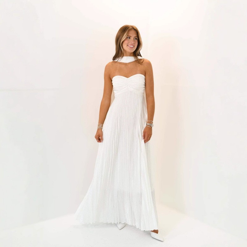Vestido de Invitada de Boda El - Maxi Dress Halter reseña y precio