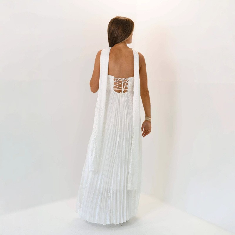 Vestido de Invitada de Boda El - Maxi Dress Halter reseña y precio
