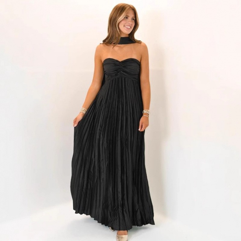 Vestido de Invitada de Boda El - Maxi Dress Halter reseña y precio