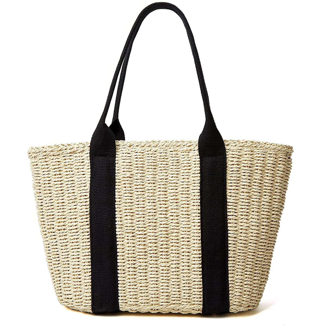 Bolso de mano de paja de ratán - Crochet Bag Raffia reseña y precio