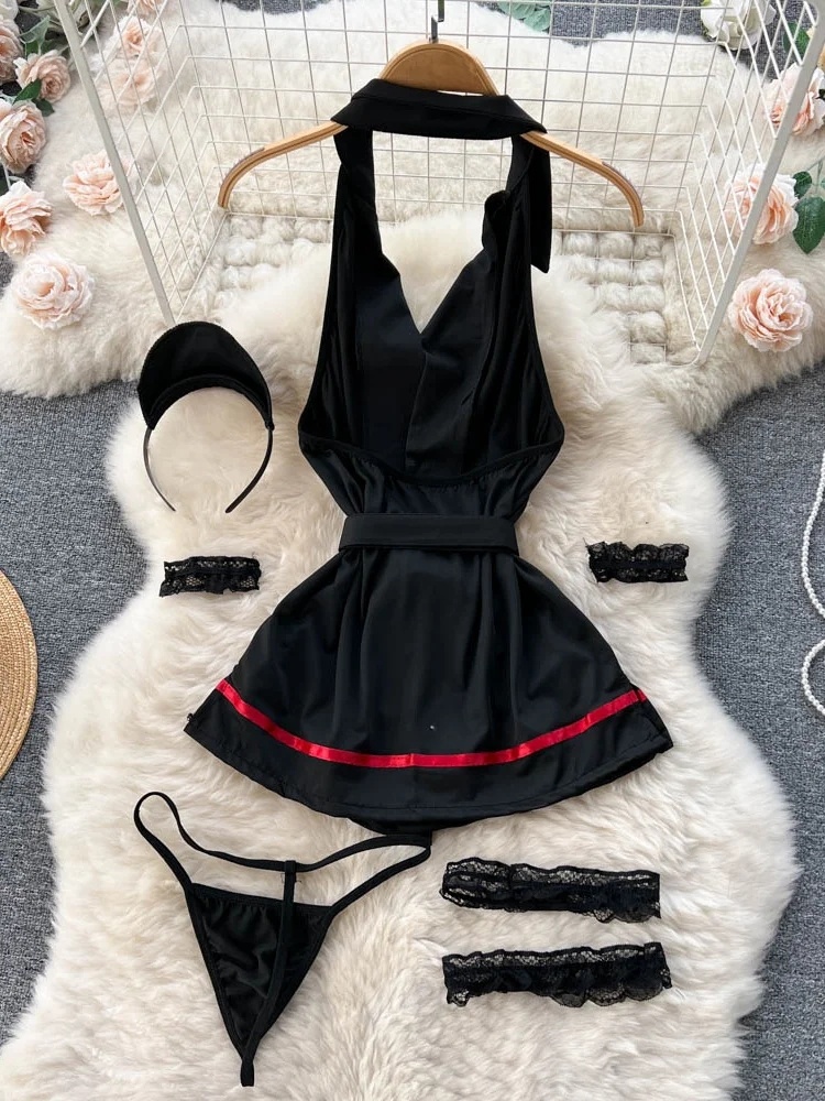 Lencería Erótica de Moda, Vest - Maxi Dress Halter reseña y precio