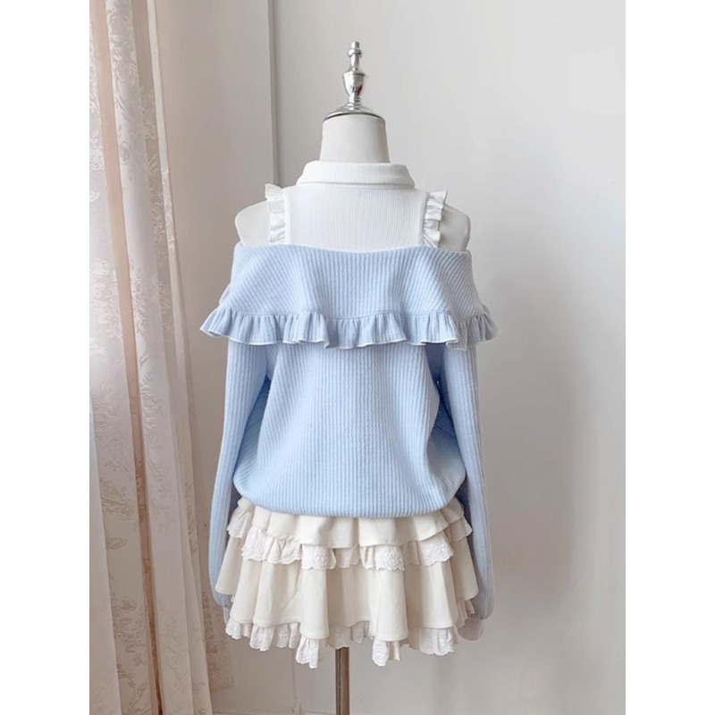 Conjunto de 2 Piezas Kawaii So - Blouse Off Shoulder reseña y precio