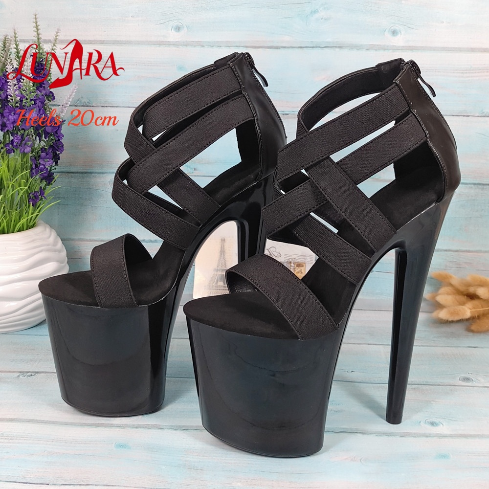 Sandalias de plataforma con ta - Sandal Strappy Heeled reseña y precio