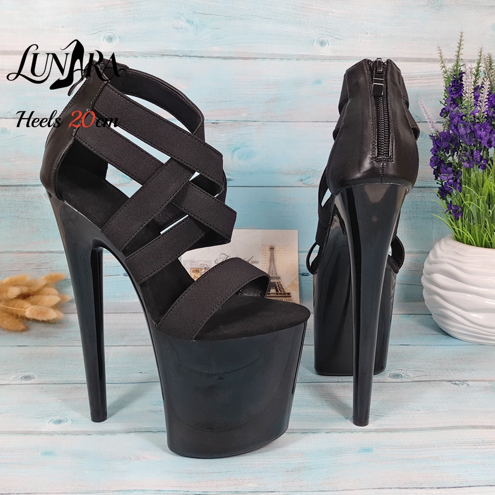 Sandalias de plataforma con ta - Sandal Strappy Heeled reseña y precio