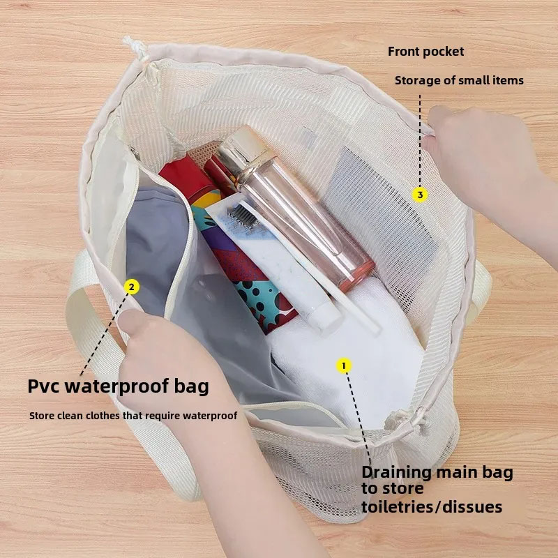 Bolsa de playa de gran capacid - Tote Bag Beach reseña y precio