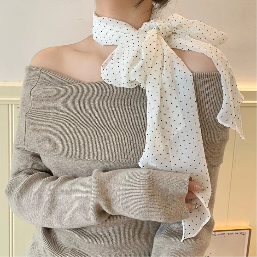 Pañuelo de moda con lunares, p - Headband Summer Knit reseña y precio