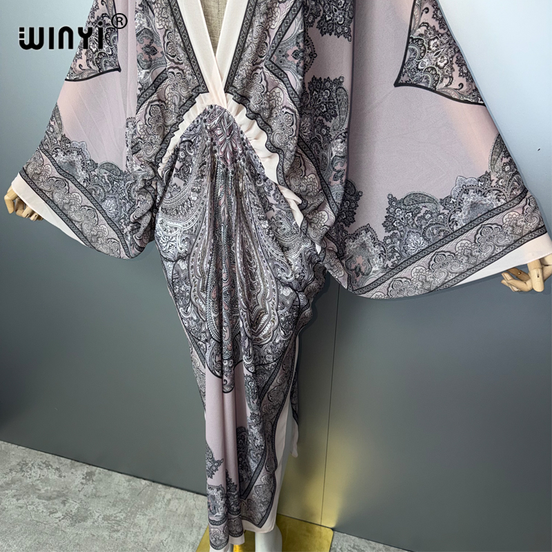 Vestido Sexy con Cuello en V W - Cover Up Kaftan reseña y precio