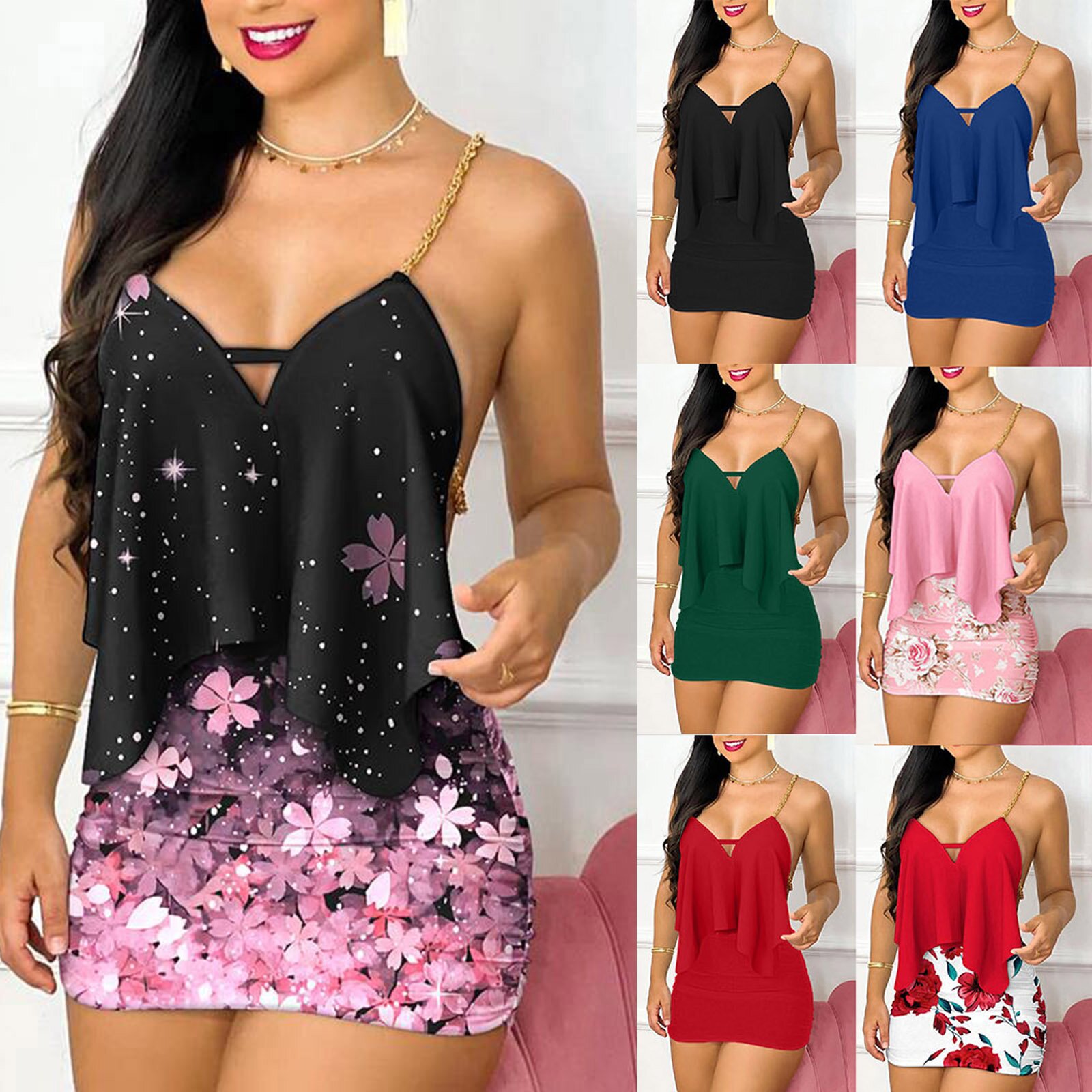 Vestidos para mujer, moda de v - Maxi Dress Halter reseña y precio