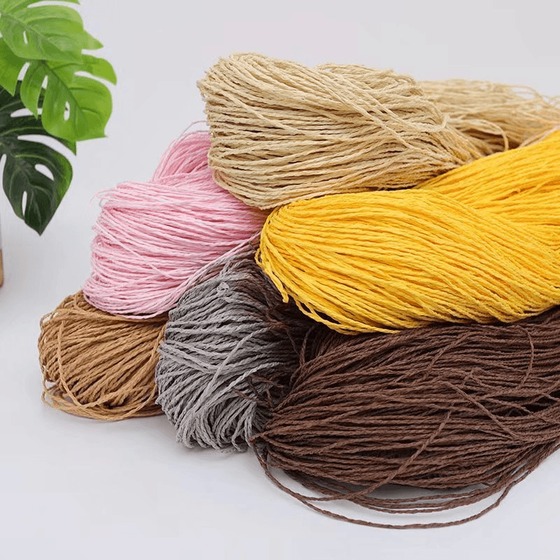 Hilo de rafia de algodón de 2  - Crochet Bag Raffia reseña y precio