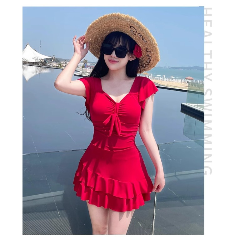 Traje de baño de una pieza con - Swimsuit Bikini Ruched reseña y precio