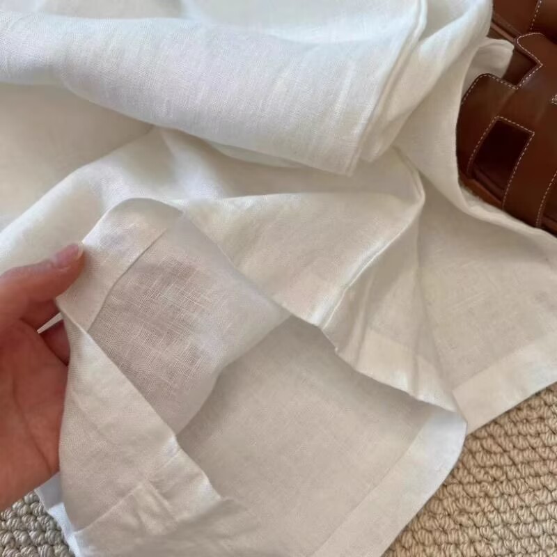Conjunto de Pantalones Anchos  - Linen Pant Wide reseña y precio
