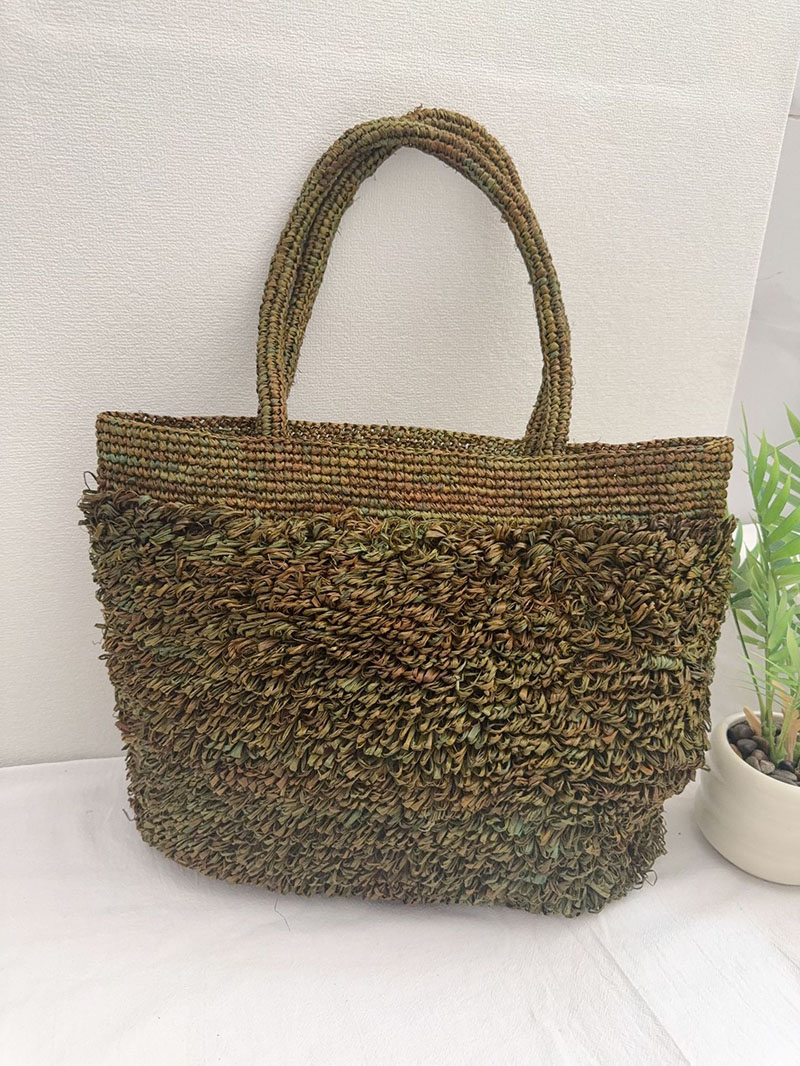 Bolso de Rafia de Lujo, Bolso  - Crochet Bag Raffia reseña y precio