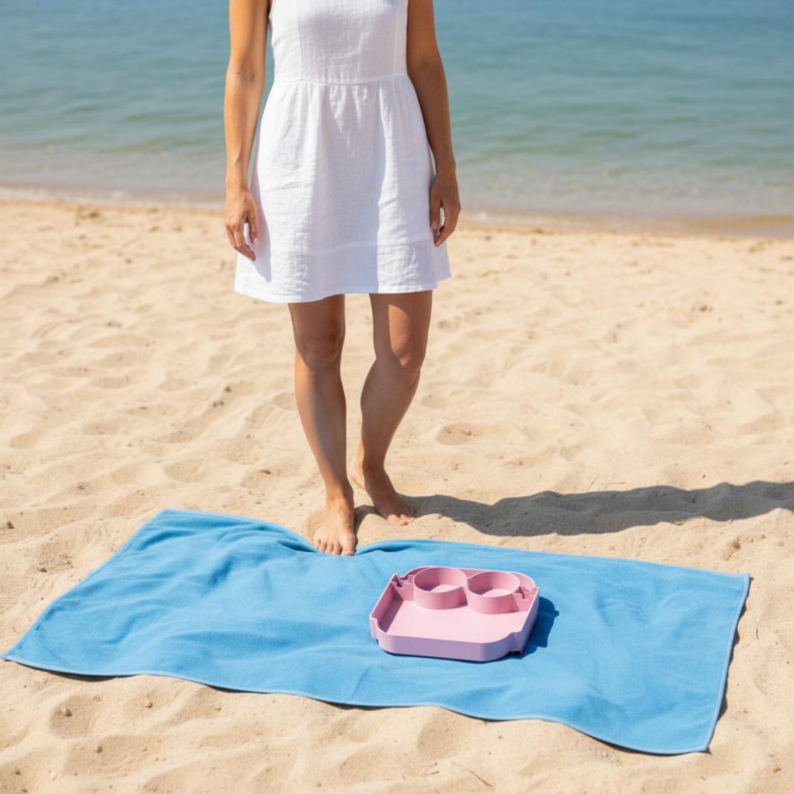 Bandeja para Bolsa de Playa, L - Tote Bag Beach reseña y precio