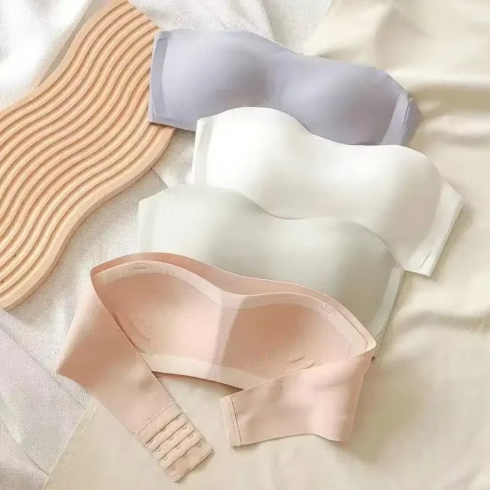 Sujetador envuelto sin tirante - Bralette Triangle Set reseña y precio