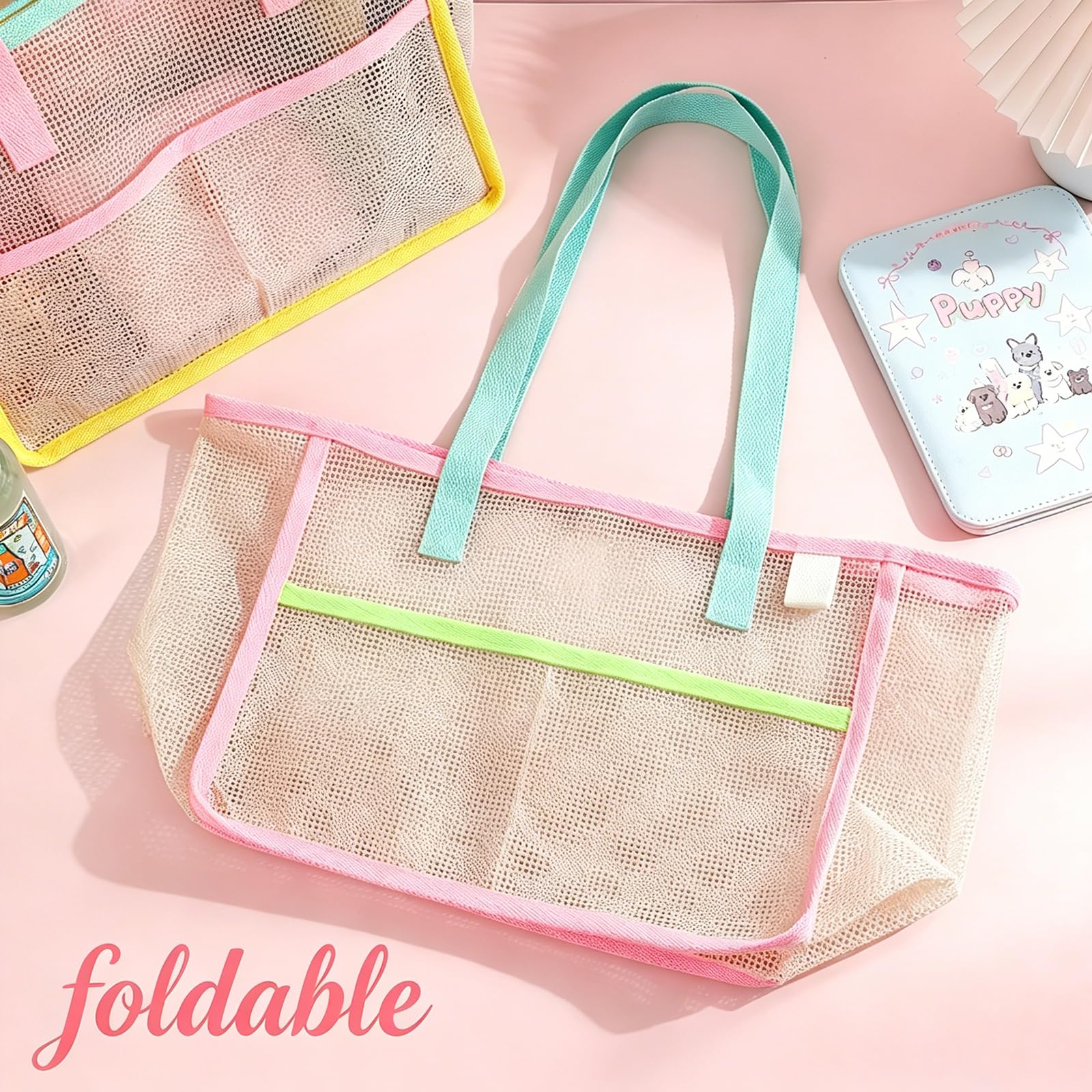 Bolsas de Playa para Mujer, Co - Tote Bag Beach reseña y precio