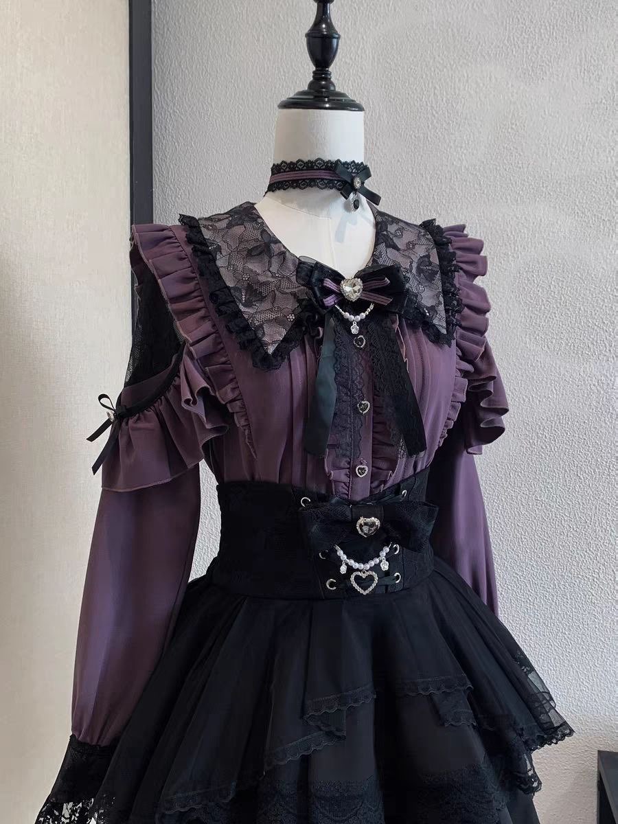 Conjuntos de Falda Harajuku Ka - Blouse Off Shoulder reseña y precio