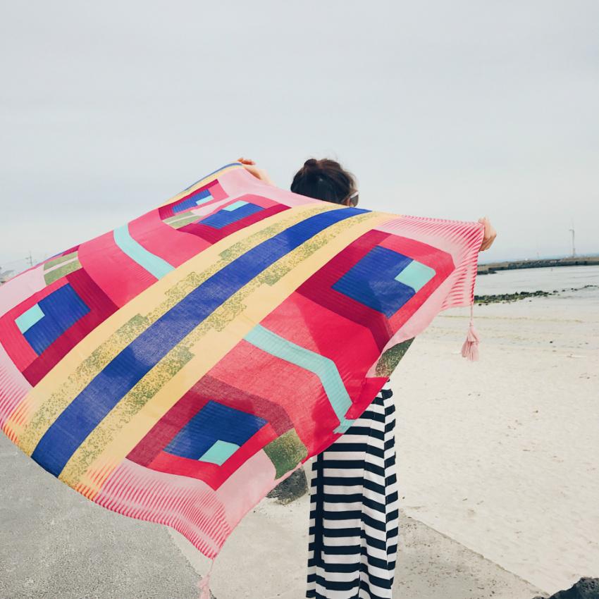 2018 nuevo 90x180cm sarga de a - Cover Up Kaftan reseña y precio