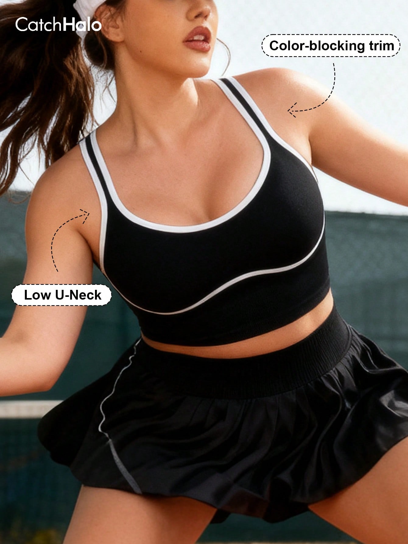 Bralette sin costuras de talla - Crop Top Crochet reseña y precio