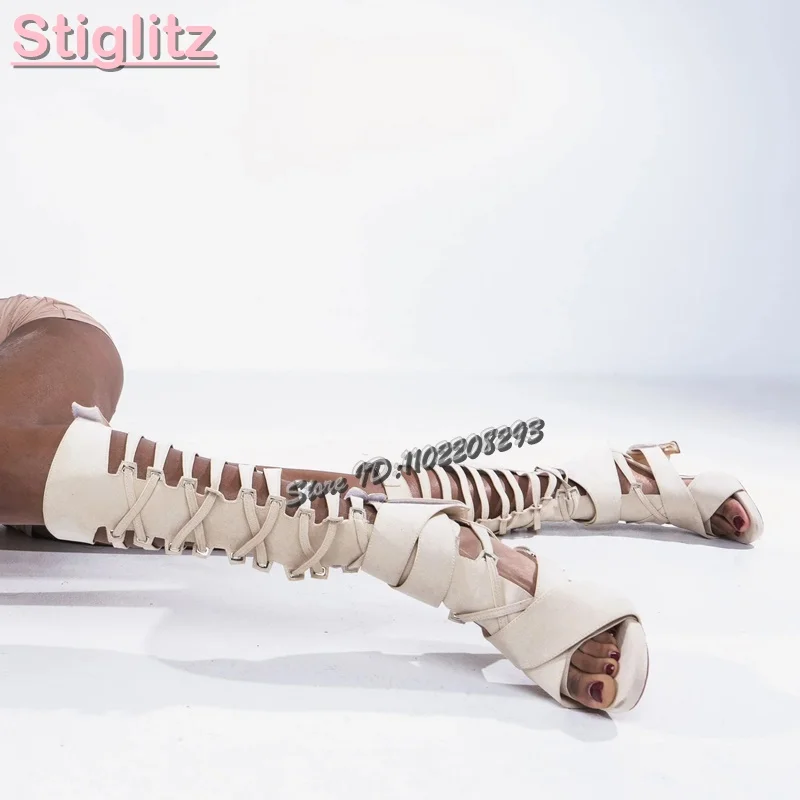Sandalias romanas Retro atadas - Sandal Strappy Heeled reseña y precio