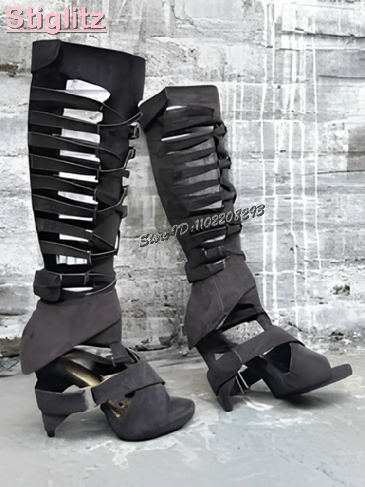 Sandalias romanas Retro atadas - Sandal Strappy Heeled reseña y precio