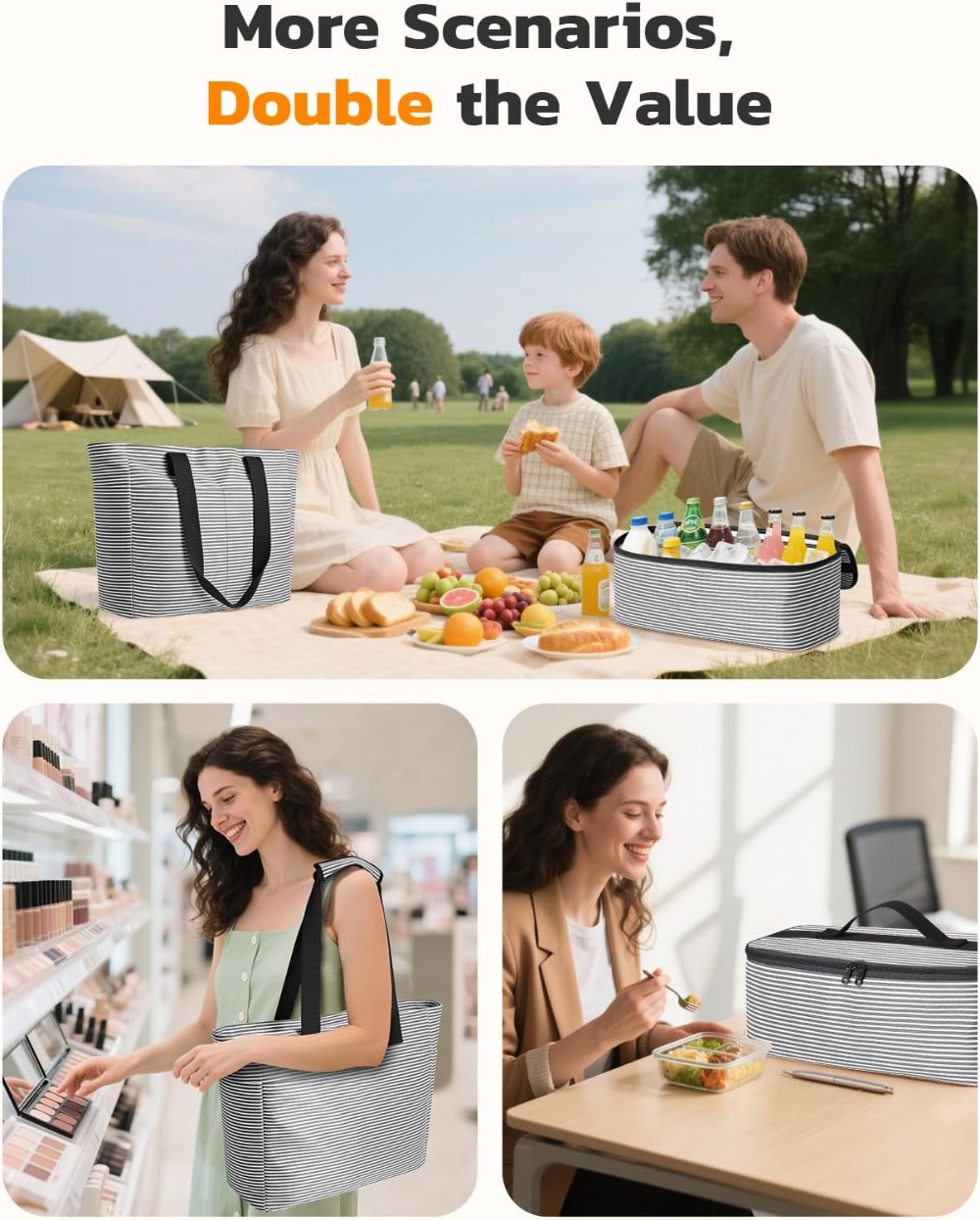 Bolsa de Playa Impermeable de  - Tote Bag Beach reseña y precio