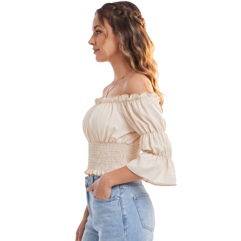 Blusa Renacentista para Mujer, - Blouse Off Shoulder reseña y precio