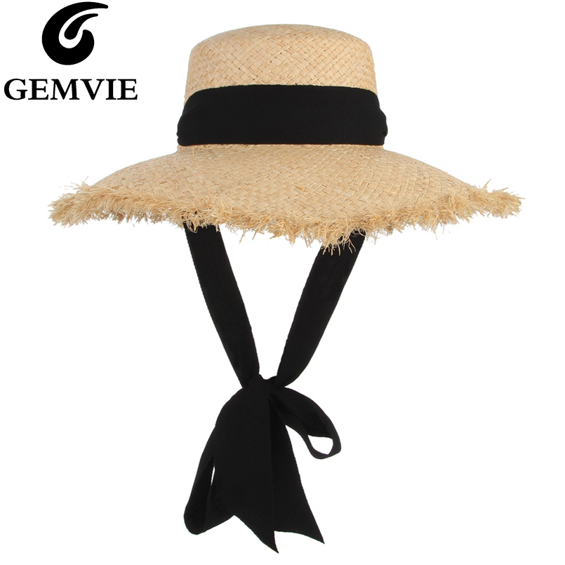 GEMVIE-sombrero de paja de raf - Hat Floppy Wide reseña y precio