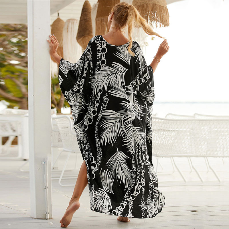 Vestido de playa caftán de ala - Cover Up Kaftan reseña y precio