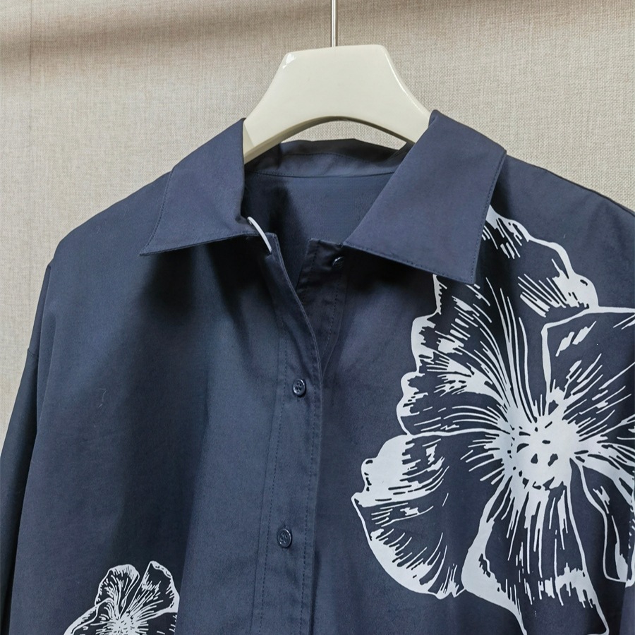 Conjunto romántico de camisa y - Romper Floral Print reseña y precio